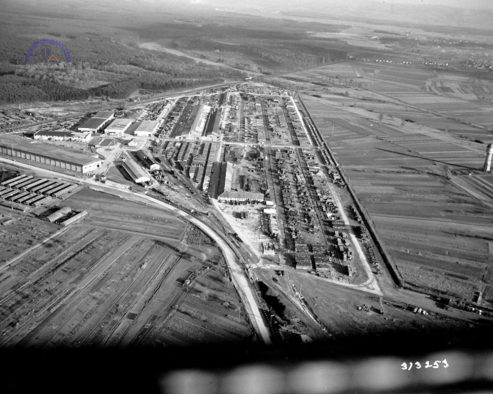 Usareur Aerial Photos Hanau Engr Depot 1948